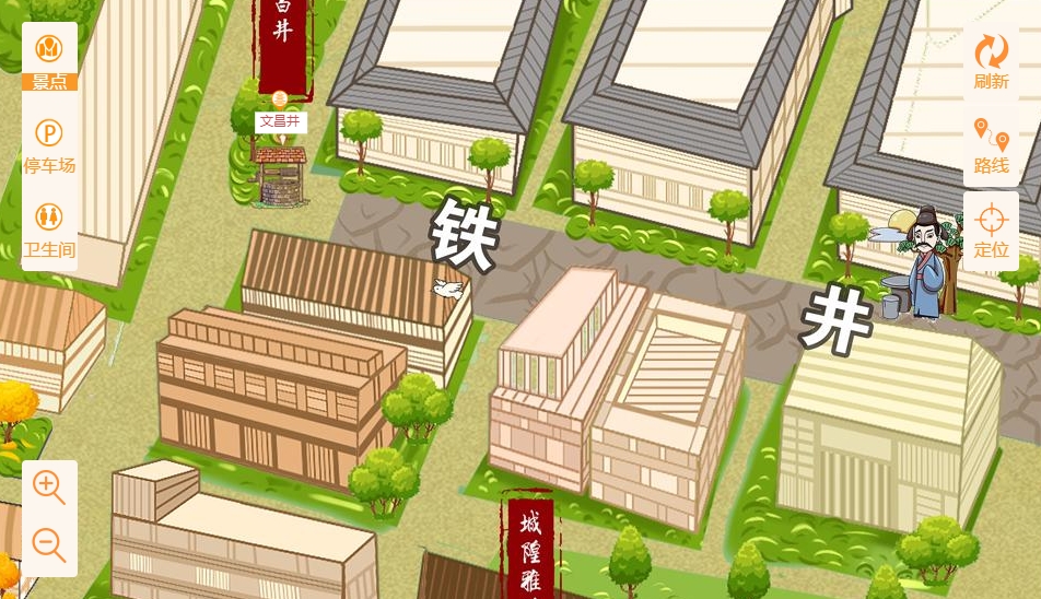 凉州智慧景区：手绘地图与语音导览的完美融合